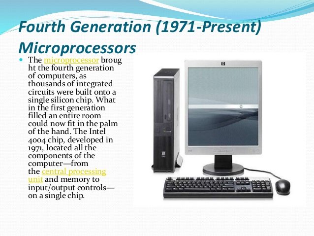 Overview Of Fourth Generation Computing And Its Personal Age